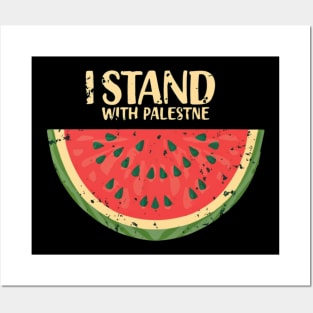 I stand with palestine Posters and Art